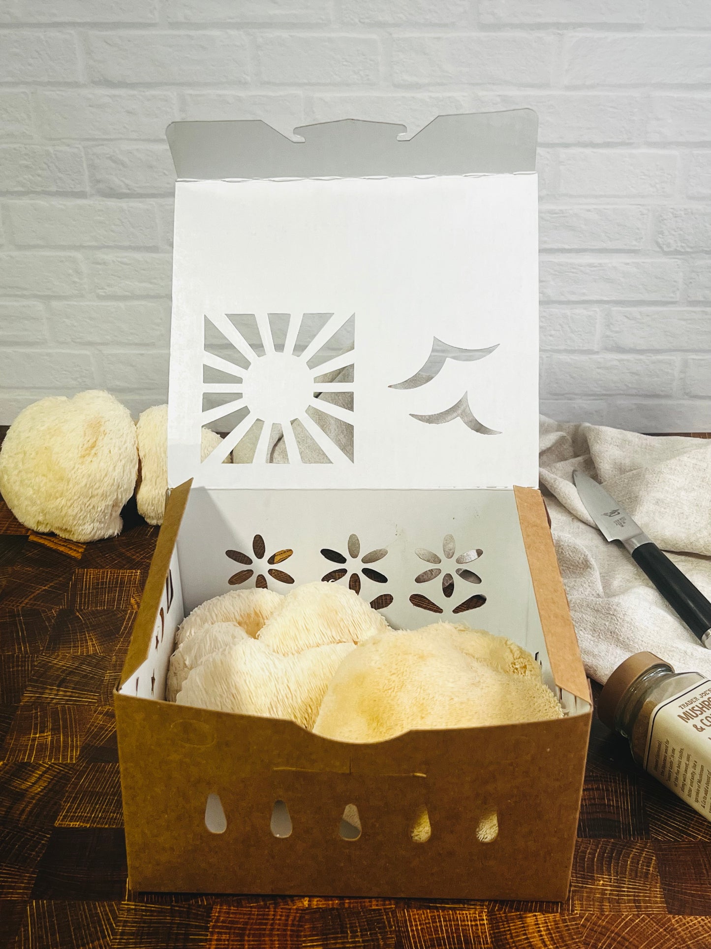 Fresh Lion's Mane Mushrooms