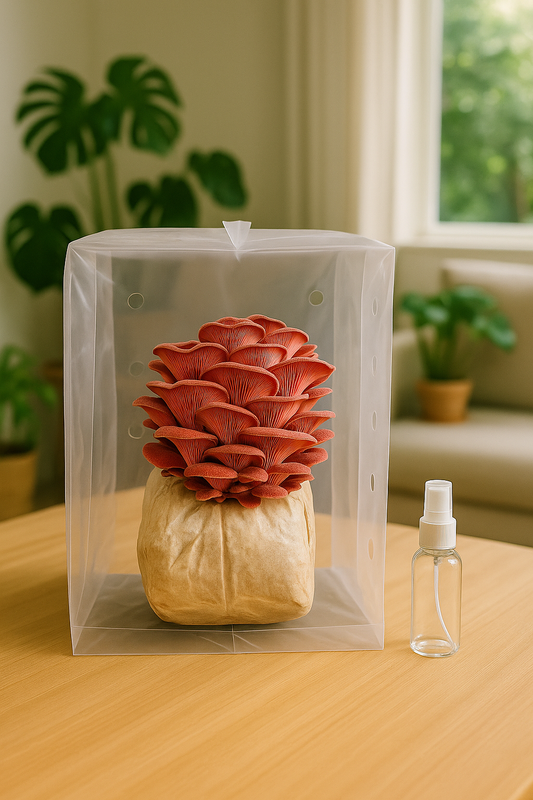 Pink Oyster Mushroom Grow Kit