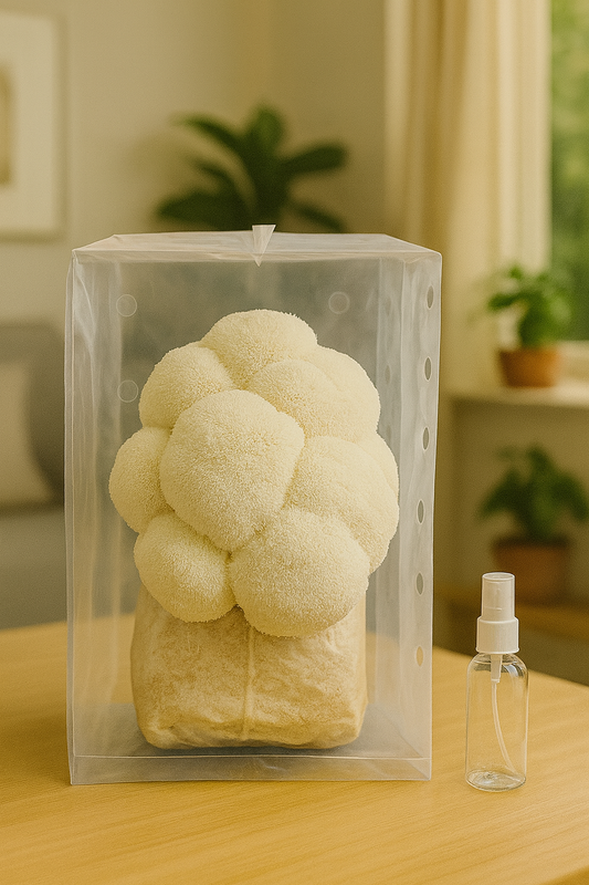 Lion's Mane Mushroom Grow Kit